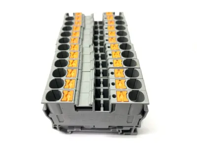 USED PHOENIX CONTACT FEED-THROUGH TERMINAL BLOCK 3211813 LOT OF 12