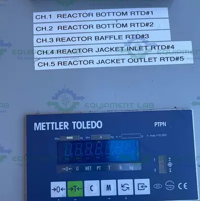 USED WIEGMANN N4363008 ENCLOSURE W/ FUJI ELECTRIC PHL11B12-E1, METTLER TOLEDO PANTHER