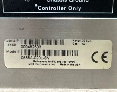 USED MKS Instruments 0558A-020L-SV