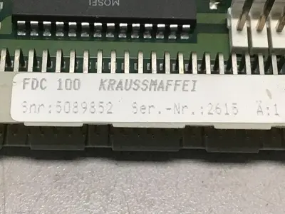 USED KRAUSS MAFFEI FDC100