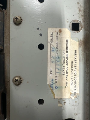ITE Imperial Corporation 50/60HZ For low power distribution