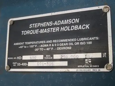 New | in-Stock STEPHENS-ADAMSON 55-400-001-516 HD-600 Parts Texas US | Aucto #1308612