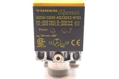NEW TURCK NI25U-CK40-ADZ30X2-B1131 PROXIMITY SWITCH NI25UCK40ADZ30X2B1131