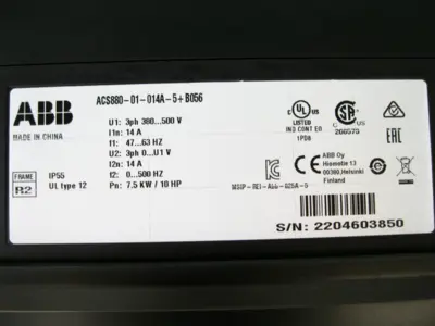 New | in-Stock ABB ACS880-01-014A-5+B065 Motor Control Parts New Hampshire US | Bitter End Trading #1455986