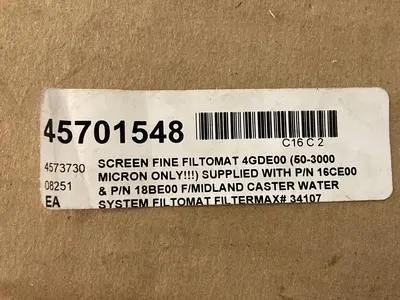 USED FILTOMAT 4GDE00