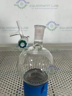 USED SIGMA ALDRICH 1000 ML SOLVENT STORAGE FLASK 24/40 W/ 4 MM PTFE STOPCOCK STOPCOCK
