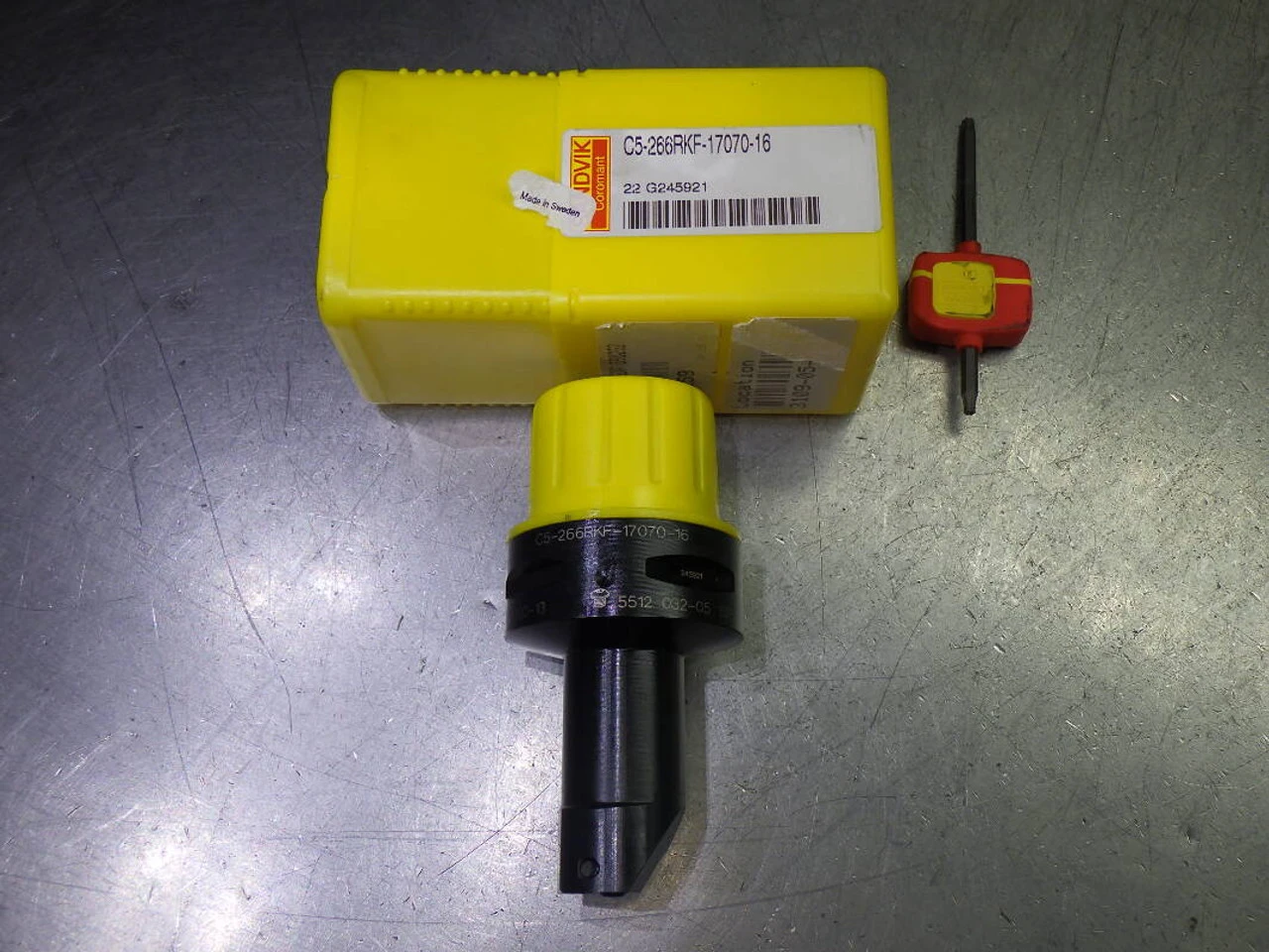Sandvik Capto C5 32mm Coolant Thru Threading Head C5-266RKF-17070-16 (LOC2078A)
