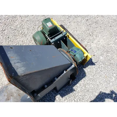 Used 12" dia. x 21'-6" DH Long Vertical Carbon Steel Screw Auger Conveyor