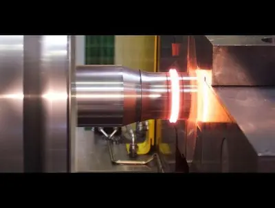 USED SMFI INTER HYDRO CNC FRICTION WELDING LATHE