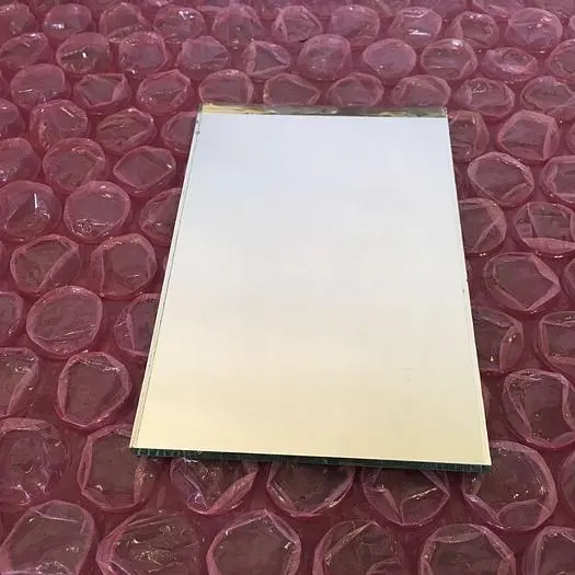 Optical Flat Mirror 6" by 4".