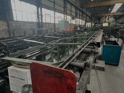 Used SAMUEL PLATT BRIGHT BAR DRAWING, STRAIGHTENING & SAWING LINE (14722) Draw Benches Connecticut US | Machinery International LLC #1557867