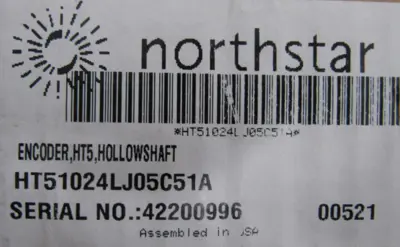 NEW NORTHSTAR HT51024LJ05C51A ENCODER 117301-0001