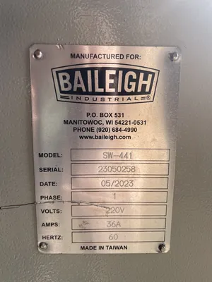 2023 BAILEIGH SW-441 IRONWORKERS | Wheeler Machinery Sales (2)