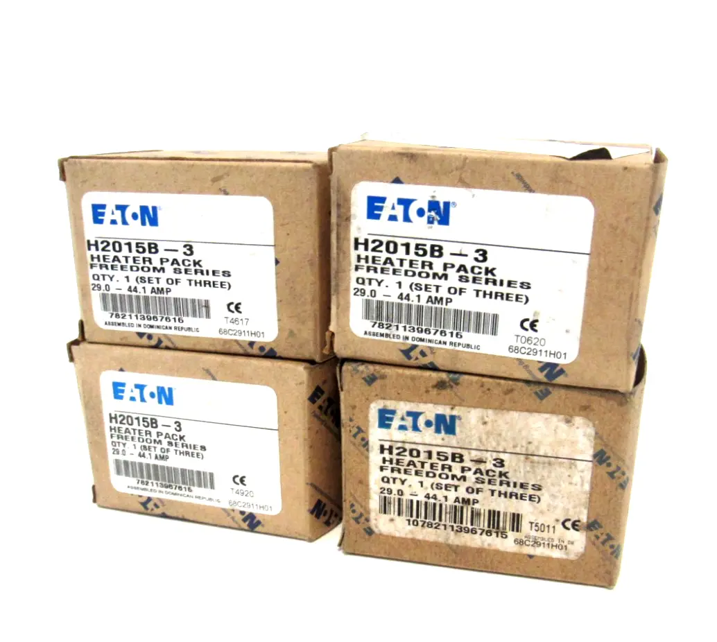 12 NEW EATON CUTLER HAMMER H2015B-3 HEATER PACK H2015B3