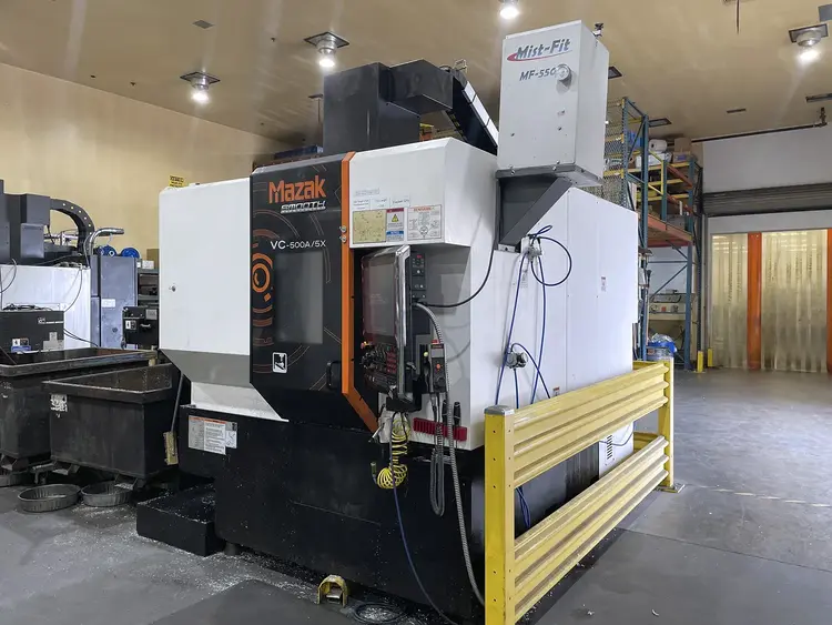 Used 2017 MAZAK VC-500A/5X Vertical Machining Centers (5-Axis or More) Ohio US | Toolquip, Inc. #1275036