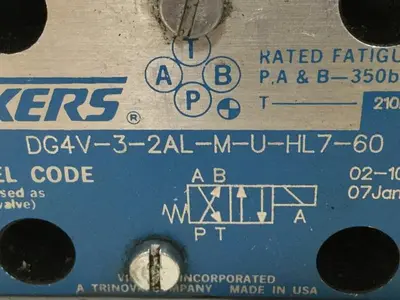 USED VICKERS DG4V-3-2AL-M-U-HL7-60