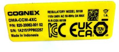 NEW COGNEX DMA-CCM-4XC CONNECTION MODULE 820-20062-001 DMACCM4XC