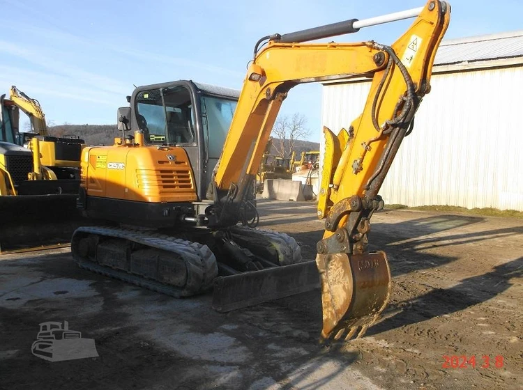 Used 2017 CASE CX57C Crawler Excavators - Mini New York US | Beck Equipment #1509315