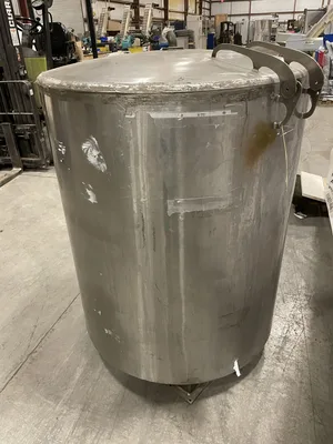 165 Gallon Stainless Steel Jacketed Mixing Tank