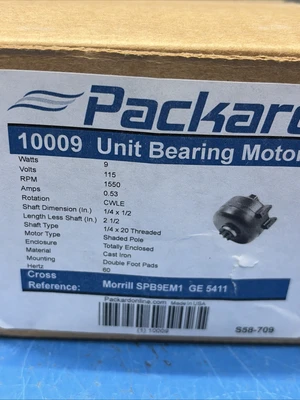 NEW MORRILL MOTORS SP-B9EM1