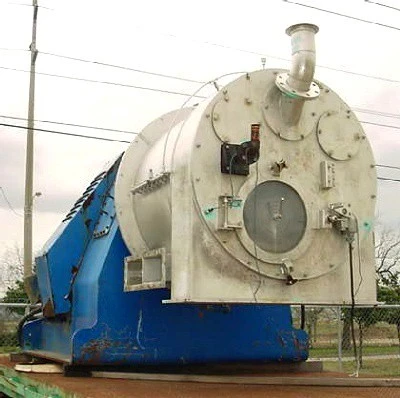 Krauss-Maffei SZ 92 2-stage pusher centrifuge, 316SS.