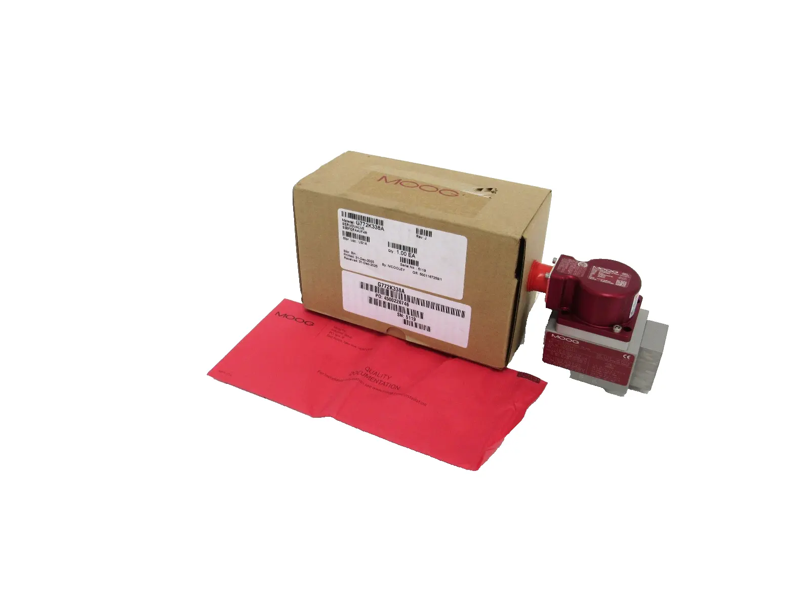 NEW G772K338A SERVO VALVE