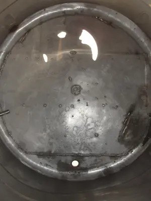 SPC6676  Tank 1000 gallon vertical tank, Stainless Steel, flat