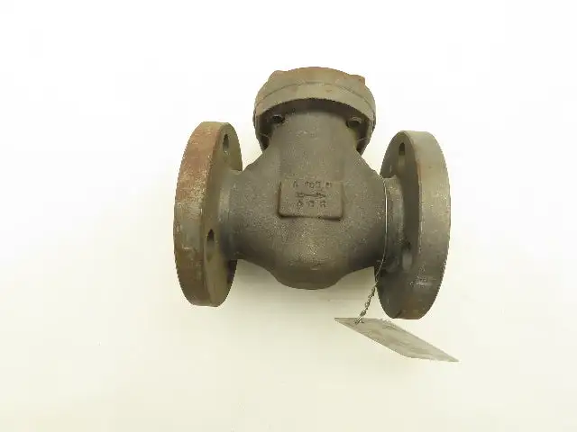 Bonney Forge L1-41 Steel Piston Check Valve 1" Flanged 4-Bolt 150 Lb