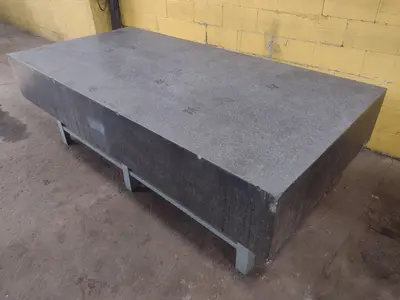 8' X 4' X 14" CHALLENGE PRECISION LAYOUT INSPECTION GRANITE TABLE: STOCK #23804