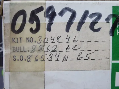 ASCO 304846 Solenoid Valve Rebuild Kit New NIB