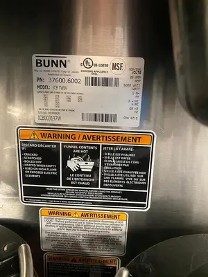 USED BUNN ICB TWIN INFUSION