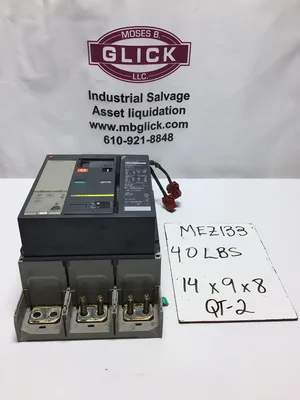 Square D 02-804074-06 PowerPact PJ1200 Circuit Breaker 1200 amp
