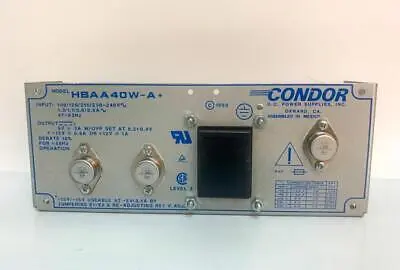 Condor HBAA40WA PLC Processors | ANACAPA EQUIPMENT BROKERS, INC (2)
