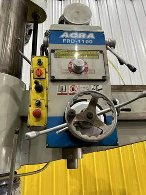 3' X 11" ACRA MODEL #FRD-1100 RADIAL DRILL: STOCK #19811