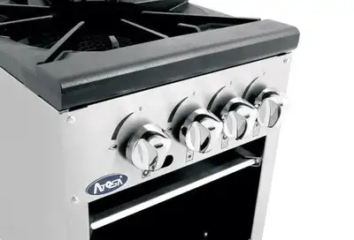 New | in-Stock Atosa New Atosa ATSP-18-2L Double Gas Stock Pot Stove (Low Height) Commercial Ranges Illinois US | Falcon Restaurant Supply #1375314
