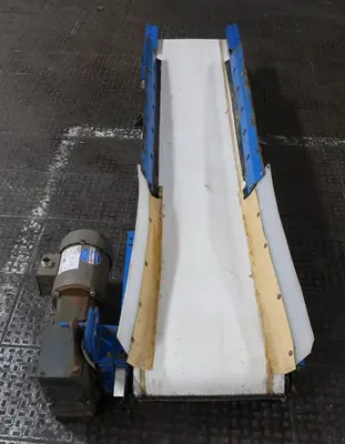 SPC8084  Conveyor Patz belt conveyor CS, belt length 83"L  x 12 1/2" w