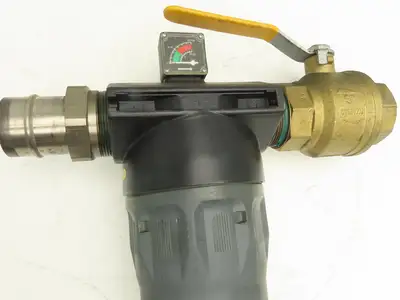 Atlas Copco DD550+ Compressed Air Filter 232psi with 3" Ball Valve 2901-2003-10