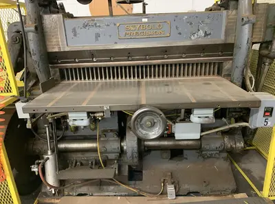 SEYBOLD 56" VENEER GUILLOTINE CLIPPER