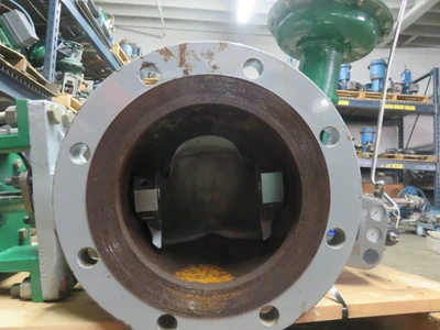 Fisher 8" V150 V-Ball Control Valve , material wcc/316ss