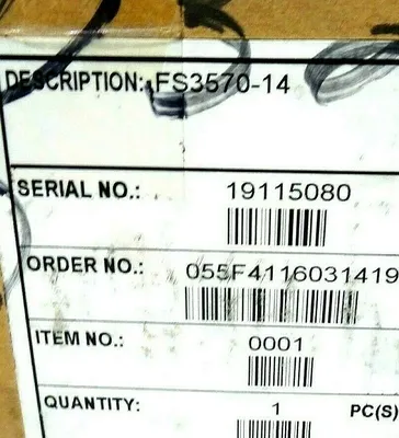 NEW FISHER FS3570-14 PNEUMATIC VALVE POSITIONER FS357014