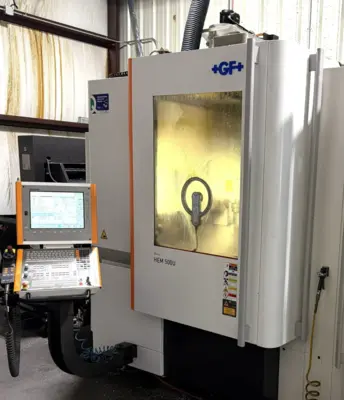 2014 +GF+ MIKRON HEM 500U 5-Axis+ Vertical Machining Centers | Toolquip, Inc. (2)