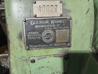 GLEASON 7A Hypoid BEVEL GEAR GENERATORS SPIRAL | Piselli Enterprises (5)