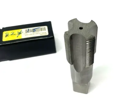 USED INTERSTATE STRAIGHT FLUTE TAP: M32X1.5 METRIC FINE, 4 FLUTE, BOTTOMING