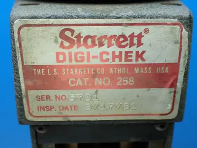 USED STARRETT 258