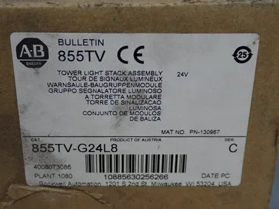 Used ALLENBRADLEY 855TVG24L8 Light Source Equipment Ohio US | HGR 24 #907422
