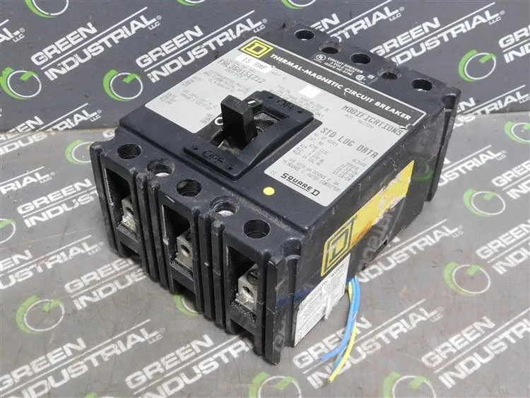 Used SQUARE D FAL360151212 Circuit Breakers Wisconsin US | Green Industrial #676081