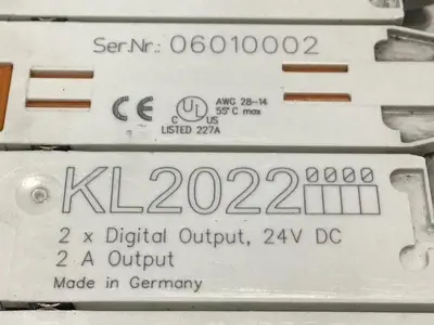 USED BECKHOFF KL2022