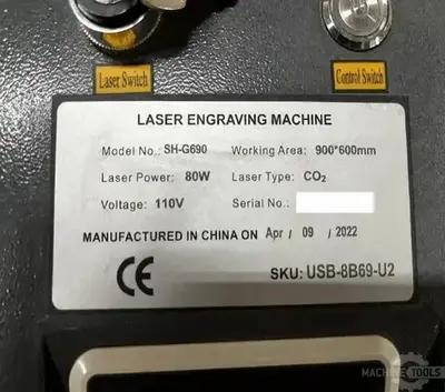 Used 2022 OMTECH SH-G690 Laser Markers Arizona US | KD Machinery #1389596