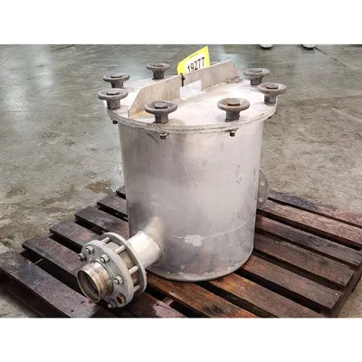 Used 5" Aluminum In Line Absolute Air Filter
