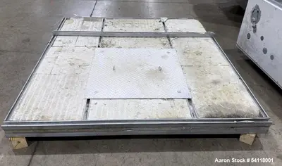 Aaron Process 300 Gallon Sigma Blade Mixer Extruder. 450 Gallon Total Capacity.